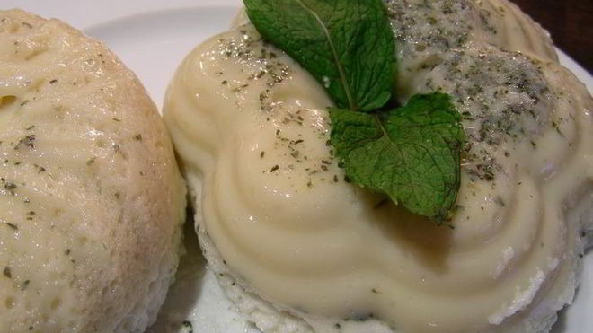 Рецепт легкого мятно-лимонный мусс-желе