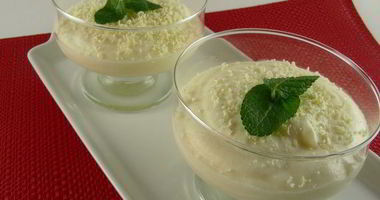 Рецепт Мусса из белого шоколада и лимона