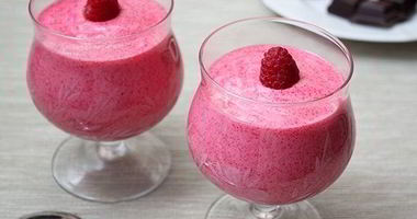 Рецепт Мусса из малины с манкой