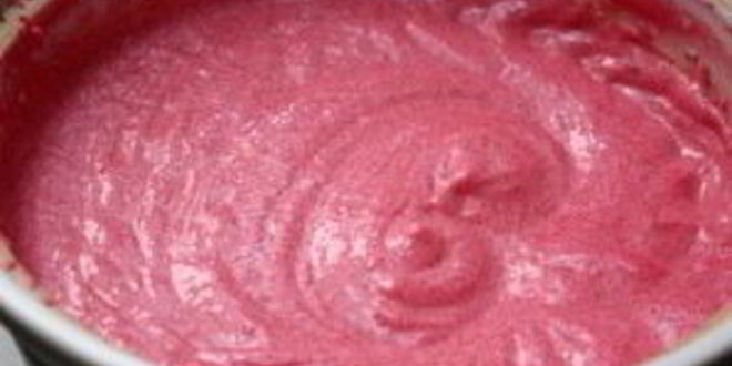 Рецепт мусса из малины с манкой