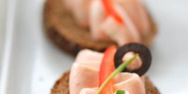 Рецепт мусса из семги на бородинском хлебе