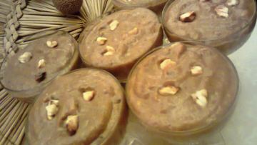 Рецепт Мусса из сухофруктов и орехами