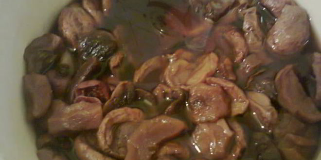 Рецепт мусса из сухофруктов и орехами