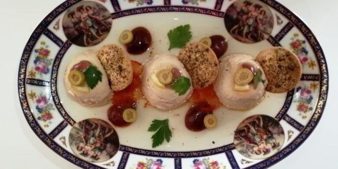 Рецепт мусса из тунца и рикотты с чипсами из тортильи