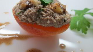 Рецепт Мусса из тунца в абрикосах