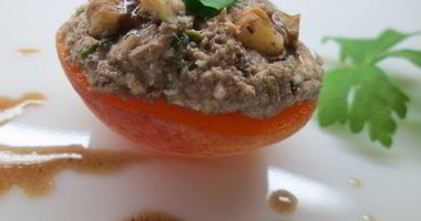 Рецепт Мусса из тунца в абрикосах