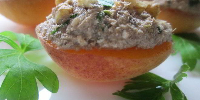 Рецепт мусса из тунца в абрикосах