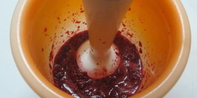 Рецепт мусса вишневого