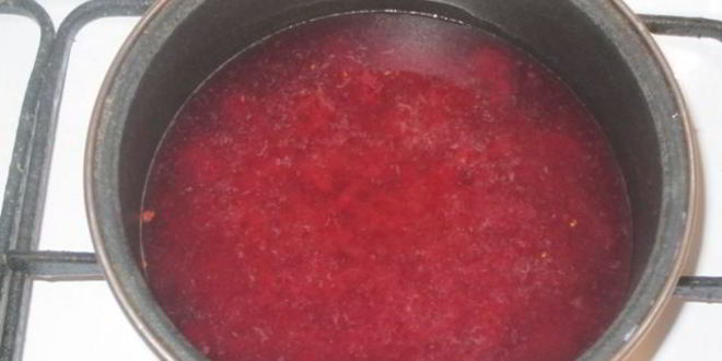 Рецепт мусса вишневого