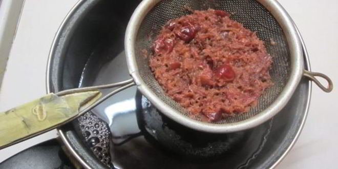 Рецепт мусса вишневого