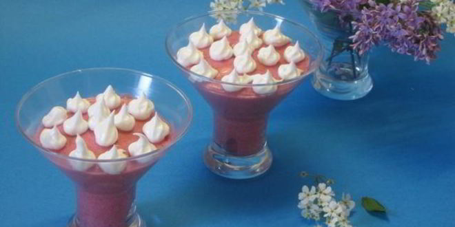 Рецепт мусса вишневого