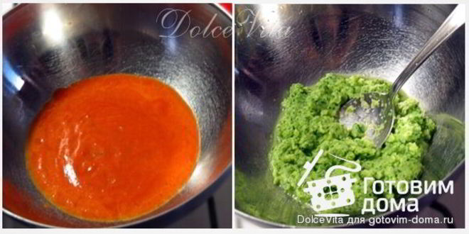 Рецепт праздничной закуски капрезе-мусс