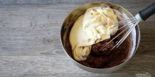 Рецепт праздничного шоколадного мусса