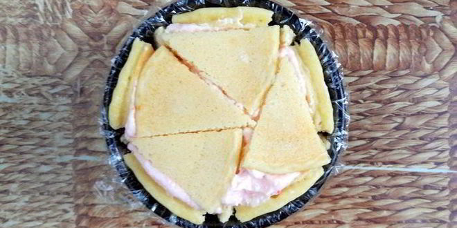 Рецепт шарлотта с крабовым муссом