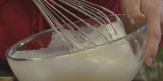 Рецепт шоколадна-ванильного мусс