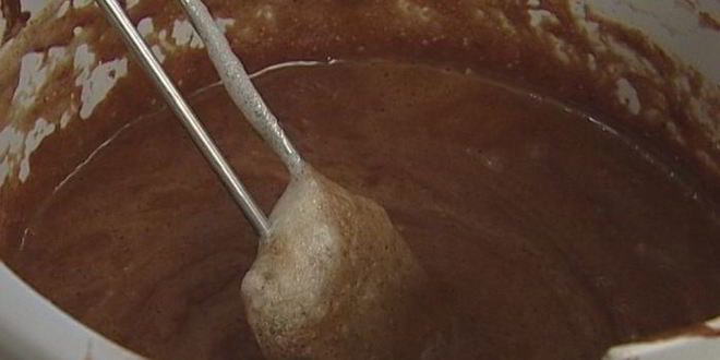 Рецепт шоколадна-ванильного мусс