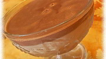 Рецепт Шоколадного мусса из молока