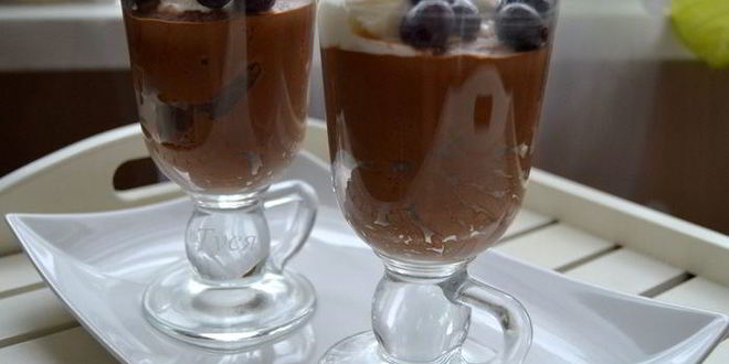 Рецепт Шоколадного мусса Шокоэкспресс