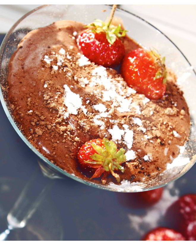 Рецепт шоколадного мусса со сливками