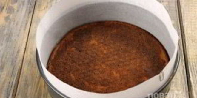 Рецепт торта-мусса тирамису с зеркальной глазурью