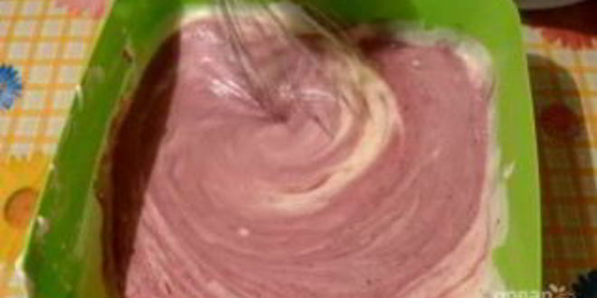 Рецепт творожно-черничного муссовый торт