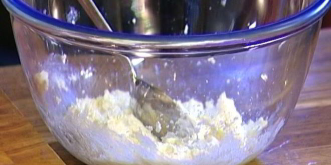 Рецепт творожно-сливочного мусс с нектарином