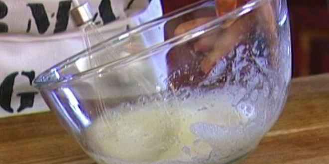 Рецепт творожно-сливочного мусс с нектарином