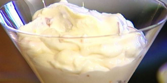 Рецепт творожно-сливочного мусс с нектарином