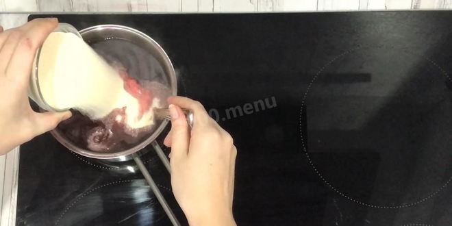 Рецепт ягодного мусса с ежевикой и клюквой