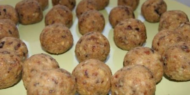 Рецепт нутовых трюфелей