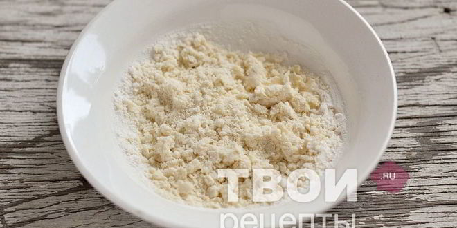 Рецепт овощного крамбла