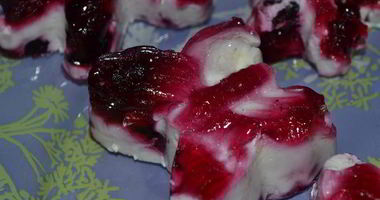 Рецепт Панны котта с ягодным соусом