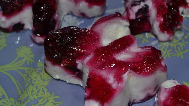 Рецепт панны котта с ягодным соусом