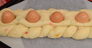 Рецепт Греческого пасхального хлеба