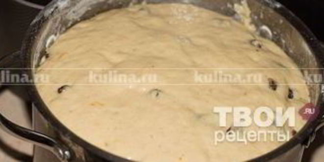 Рецепт королевского кулича