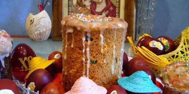 Рецепт кулича на сливках и желтках с шафраном