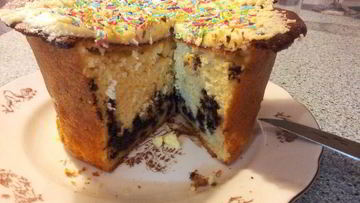 Рецепт Кулича с сюрпризом