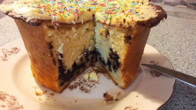 Рецепт кулича с сюрпризом