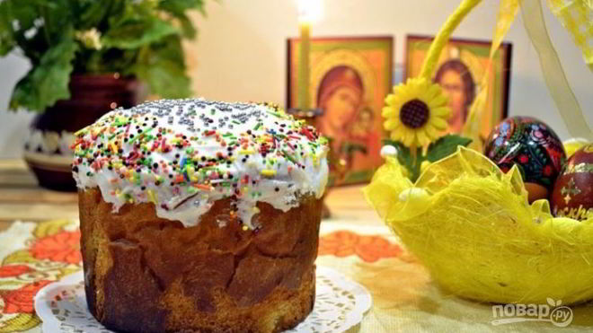 Рецепт кулича вкусного