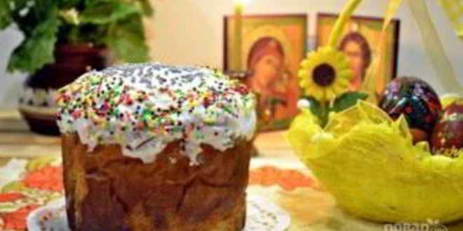 Рецепт кулича вкусного