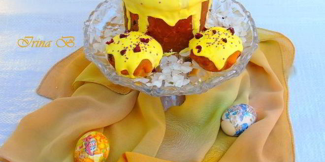 Рецепт морковного кулича с клюквой