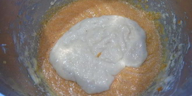 Рецепт морковного кулича с клюквой