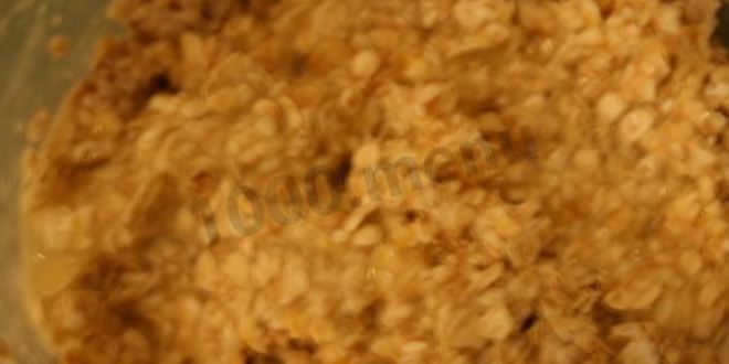 Рецепт овсяного кулича в микроволновке