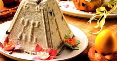 Рецепт Пасхи из творога с изюмом