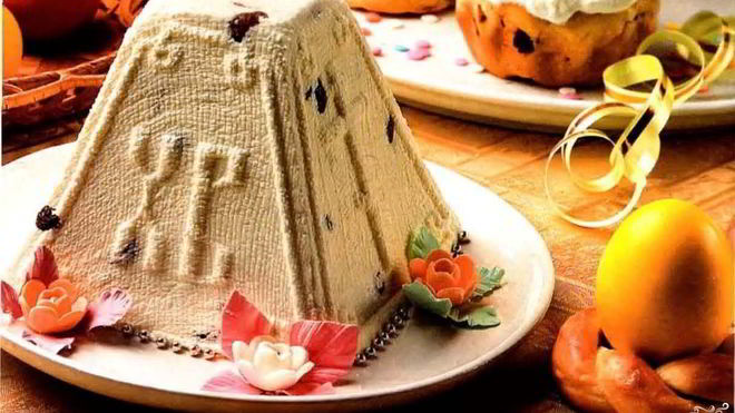 Рецепт пасхи из творога с изюмом