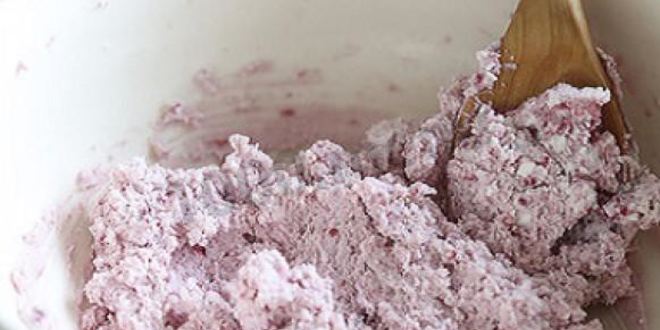 Рецепт пасхи малиновой