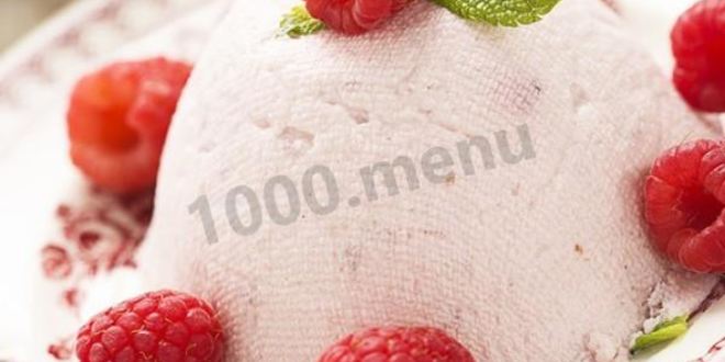 Рецепт пасхи малиновой