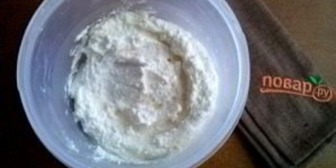 Рецепт пасхи заварной