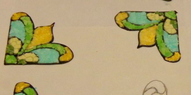 Рецепт пасхальной мозаики