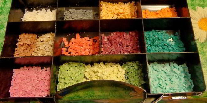 Рецепт пасхальной мозаики